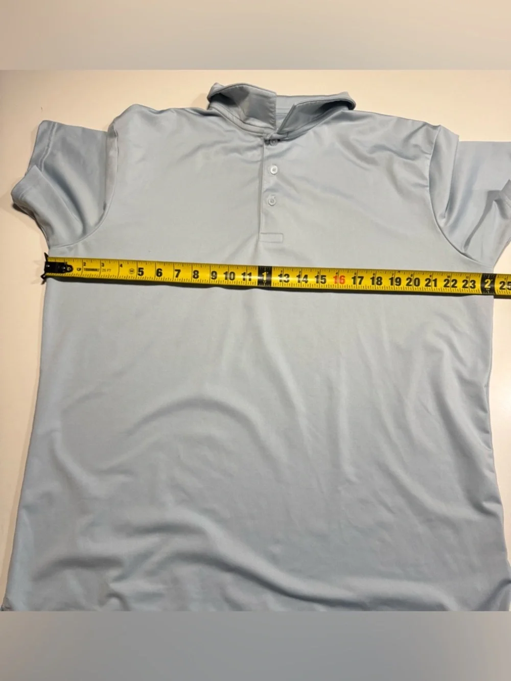 Mizzen+Main Phil Mickelson Light Blue Performance Stretch Golf Polo Shirt XL